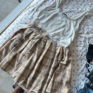 Plaid skirt